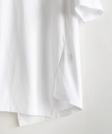 COMME des GARÇONS HOMME DEUX _ Bias Crew Neck Back Print T-shirt