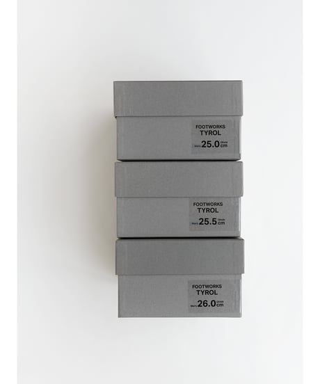 FOOTWORKS _ TYROLEAN SHOES IN GRAIN LEATHER