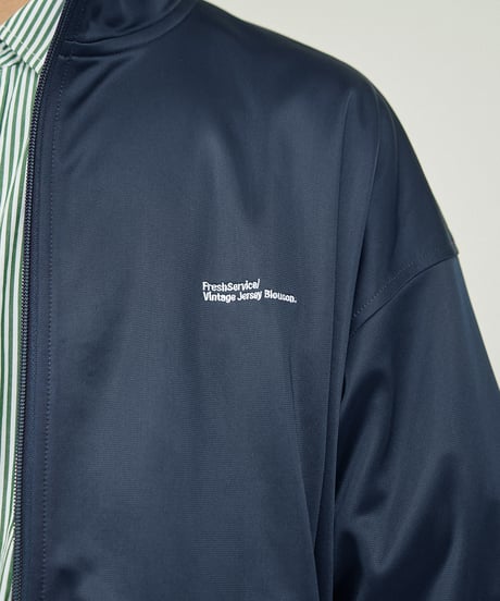 FreshService _ VINTAGE JERSEY BLOUSON ( Navy )