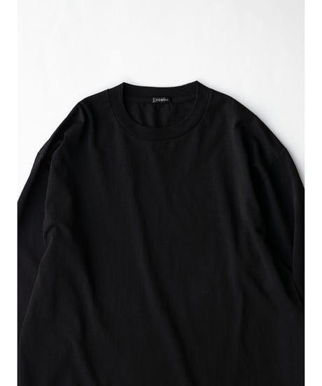 COMOLI _ コットンジャージ 長袖Tシャツ