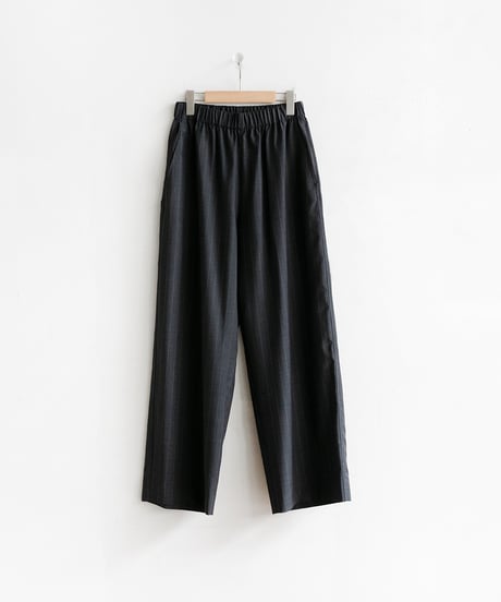 LOEFF _ トロピカルウール ハーレム パンツ ピンストライプ