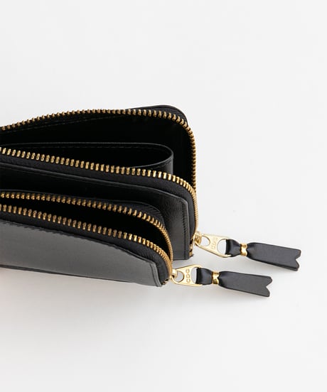 Wallet COMME des GARCONS _ Outside Pocket - WL-Zip Wallet ( Black )
