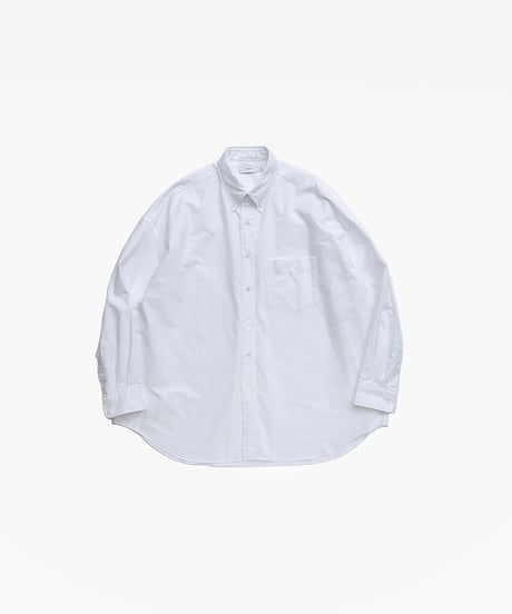 Graphpaper _ Oxford Oversized B.D Shirt ( White )