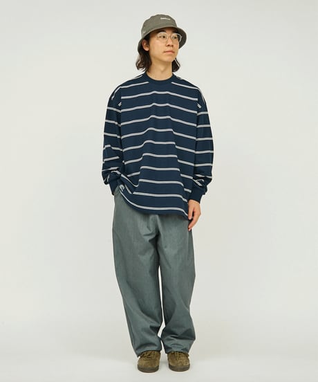 FreshService _ MULTI BORDER L/S TEE