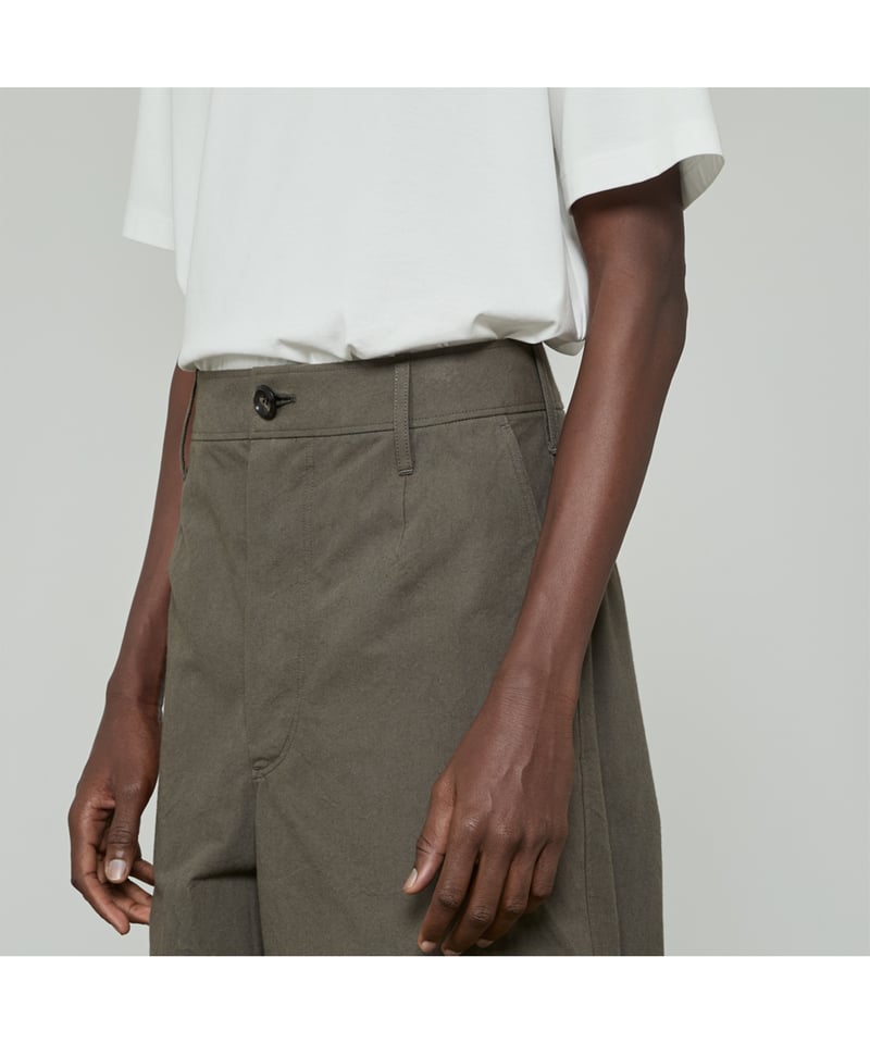 THE RERACS _ RERACS WIDE BALLEL PANTS | Tronica