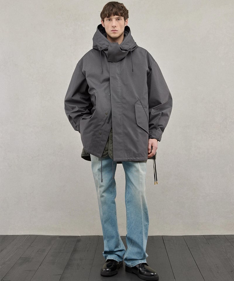 ジャケット・アウター THE RERACS / MODS COAT THE RERACS _ THE MODS COAT BIG ( Gunmetal Gray