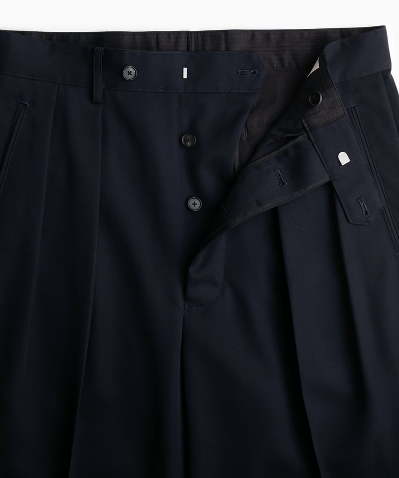 The CLASIK _ DOUBLE PLEATS TROUSERS | Tronica