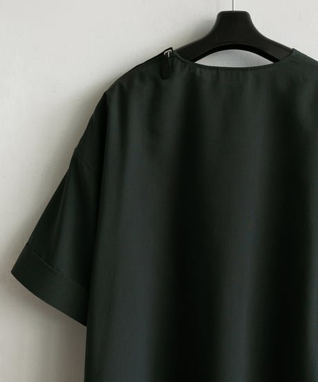 THE RERACS _ THE SIDE ZIP PULLOVER SHIRT SHORT SLEEVE