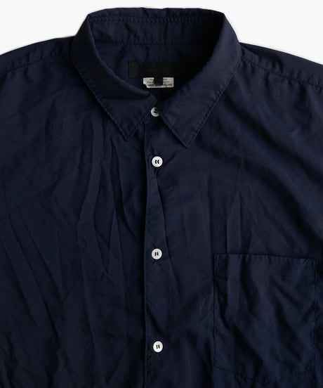 COMME des GARÇONS HOMME DEUX _ Garment Dye Polyester Broadcloth Shirt