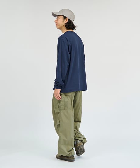 FreshService _ DRY JERSEY L/S CREW NECK TEE .