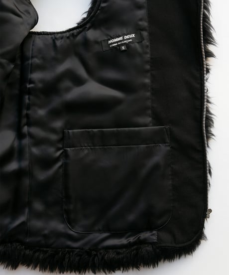 COMME des GARÇONS HOMME DEUX _ Fake Fur Vest