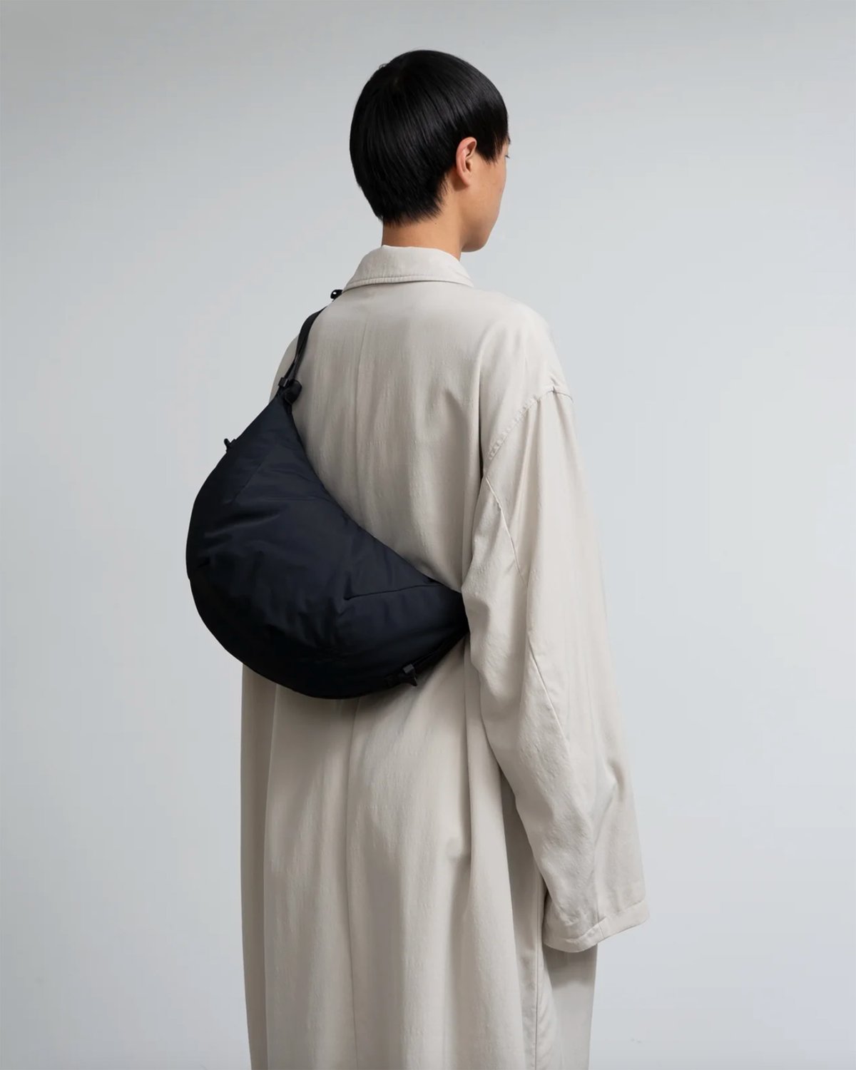 バッグ Blankof / Graphpaper Small Crescent Bag Graphpaper - グラフペーパー 25AW Blankof for GP Small Crescent Bag