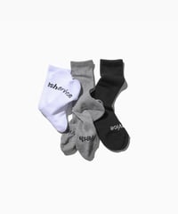 FreshService _ Signature 3-Pack Socks ( Monotone)