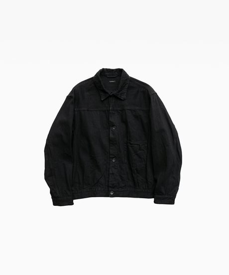 COMOLI _ デニムジャケット ( BLACK )