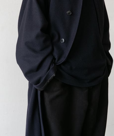 COMOLI _ カシミヤ バルカラーコート
