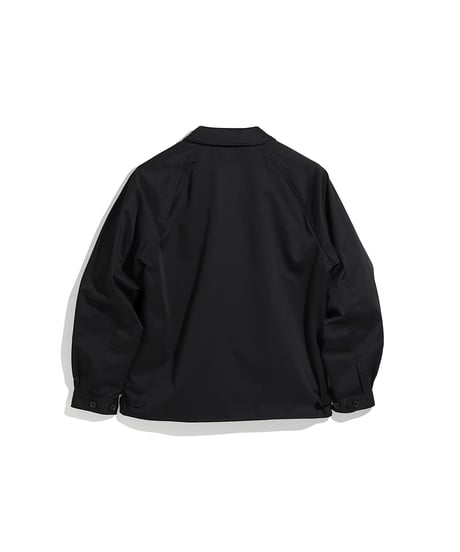 FOUNDOUR _ T/C TWILL ZIP UP BLOUSON ( Black )