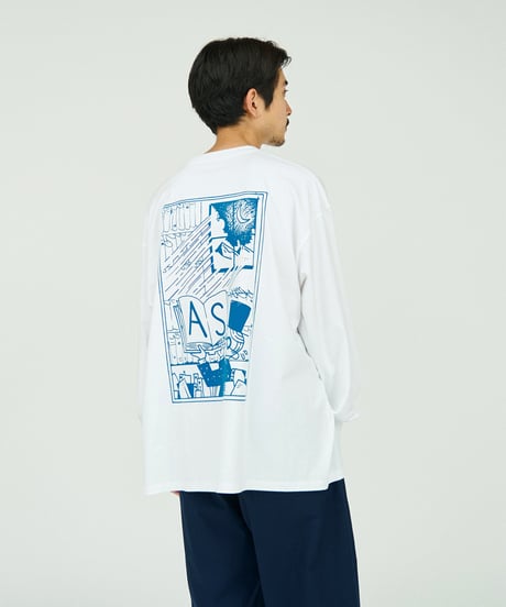 Actual Source × FreshService _ AS×FS CORPORATE L/S TEE “COMIC”