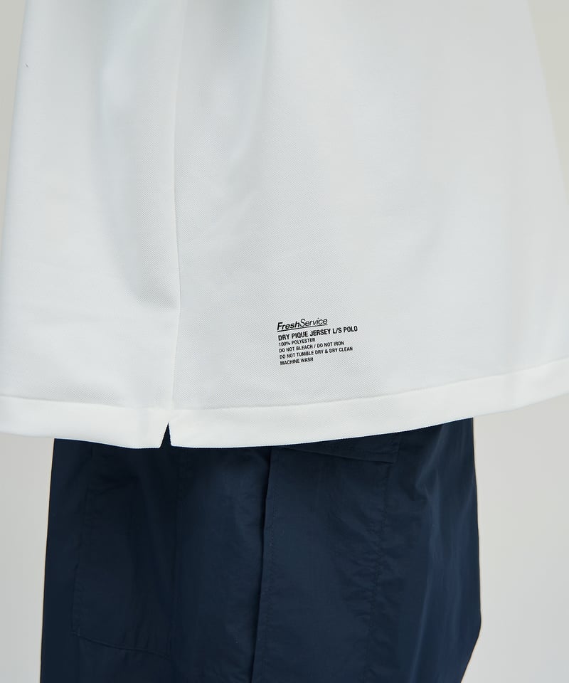 FreshService _ DRY PIQUE JERSEY L/S POLO | Tronica