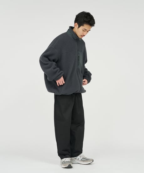 FreshService _ HEAVY FLEECE ZIP-UP JACKET