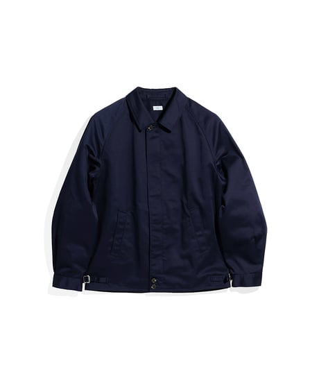 FOUNDOUR _ T/C TWILL ZIP UP BLOUSON ( Navy )