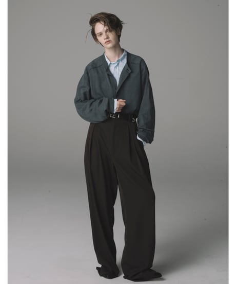 The CLASIK _ INVERTED PLEATS TROUSER