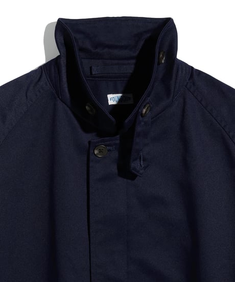 FOUNDOUR _ T/C TWILL ZIP UP BLOUSON ( Navy )