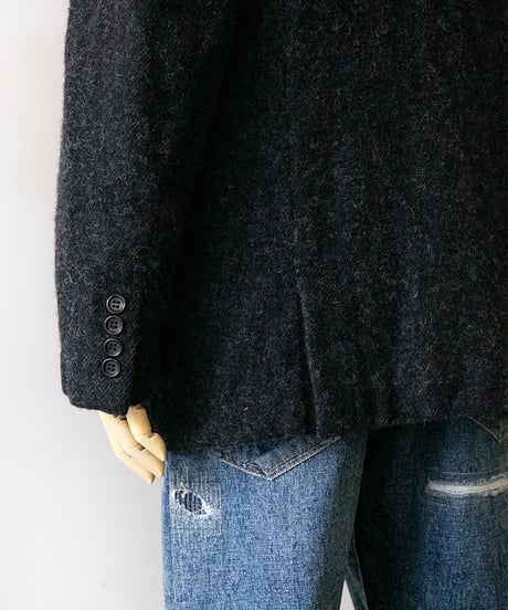 COMME des GARÇONS HOMME DEUX _ Wool Fulling Tweed Stripe Jacket