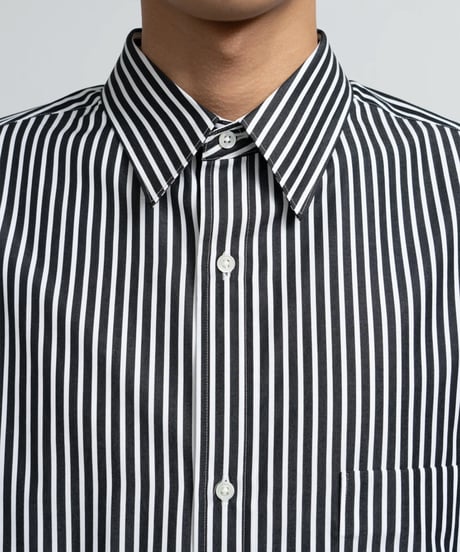 Graphpaper _ High Count Regular Collar Round Cut Oversized Shirt