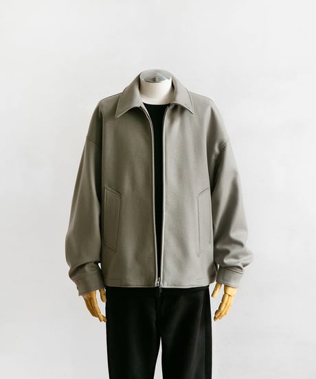 THE RERACS _ THE BALCOLLAR HARRINGTON JACKET ( Grege )