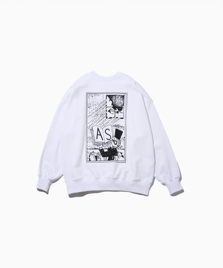 Actual Source × FreshService _ AS×FS LIGHT OZ CREW NECK SWEAT “COMIC”