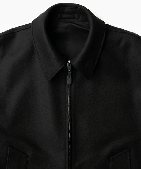 THE RERACS _ THE BALCOLLAR HARRINGTON JACKET ( Black )