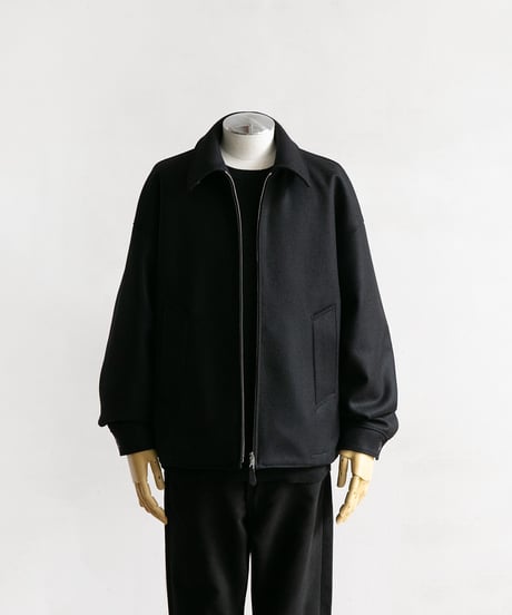 THE RERACS _ THE BALCOLLAR HARRINGTON JACKET ( Black )