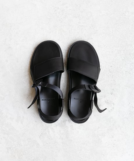FOOTWORKS _ Sandals with Velcro Straps Wide Belt ( Mens )