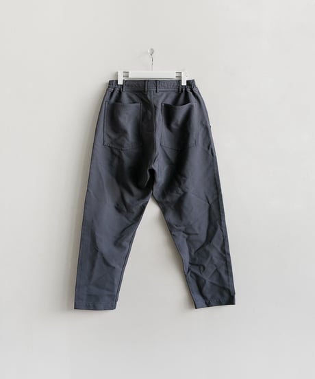 COMME des GARÇONS HOMME DEUX _ Polyester Serge Garment Fulling Pants ( Gray )