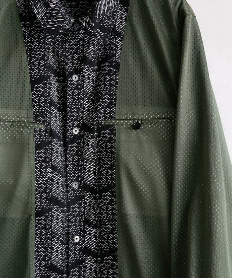 COMME des GARÇONS HOMME DEUX _ Cotton Broadcloth Print Jacket