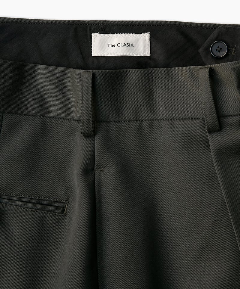 The CLASIK _ 1 PLEATS TROUSER . | Tronica