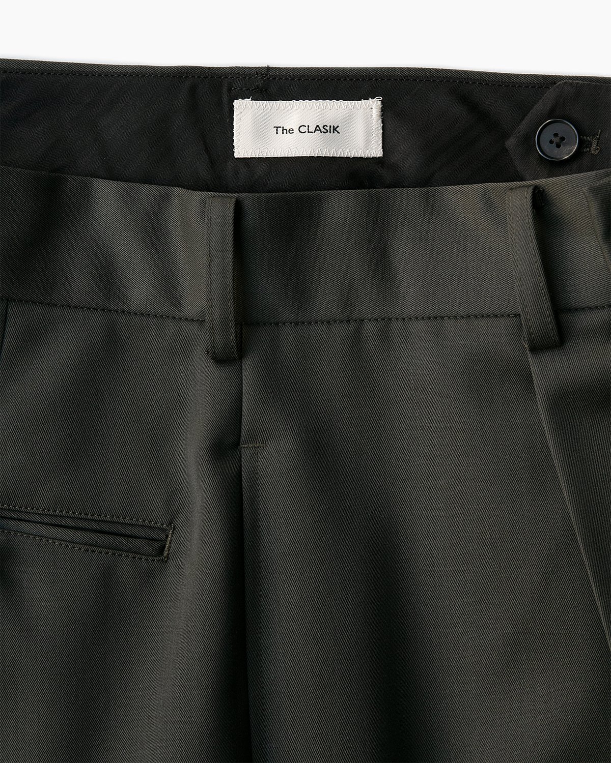The CLASIK _ 1 PLEATS TROUSER . | Tronica