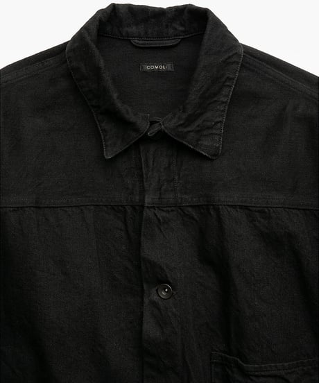 COMOLI _ デニムジャケット ( BLACK )