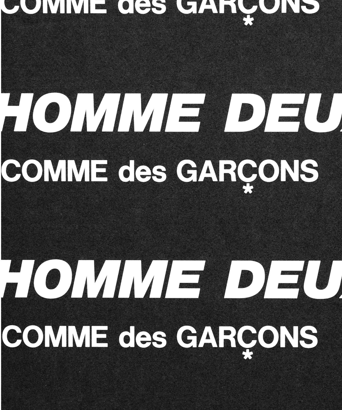 COMME des GARCONS HOMME DEUX _ Football scarf |