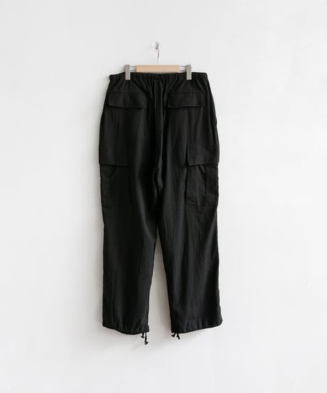 COMOLI _ オックス ニータックカーゴパンツ