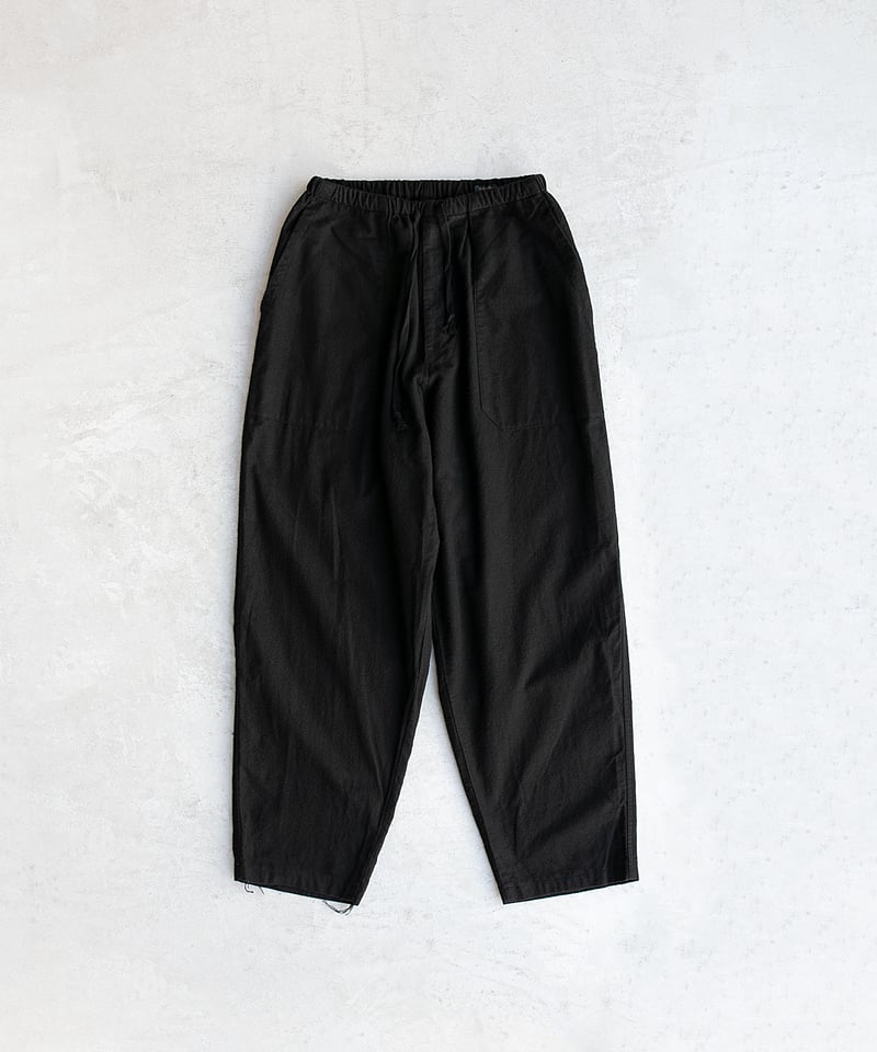 COMOLI _ コットンネル テーパードパンツ | Tronica