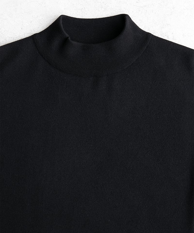 COMOLI _ ウール モックネックニット | Tronica