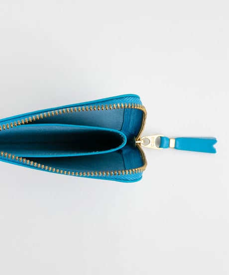 Wallet COMME des GARCONS _ Colored Classic L-Zip Wallet ( Blue )