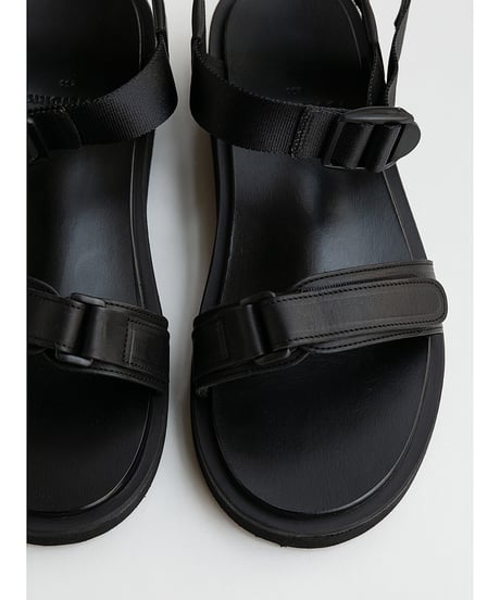 FOOTWORKS _ BELT SANDALS IN SMOOTH LEATHER