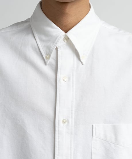 Graphpaper _ Oxford Oversized B.D Shirt ( WHITE )