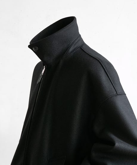 THE RERACS _ THE BALCOLLAR HARRINGTON JACKET ( Black )