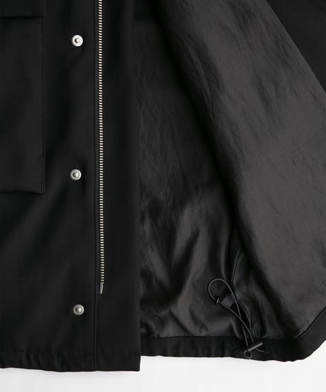 Graphpaper _ Techno Wool Nylon Field Jacket ( Black )
