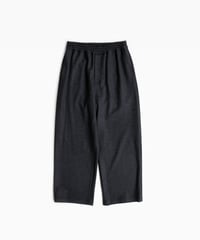 Graphpaper _ Wool Smooth Flannel Easy Wide Pants ( Gray )