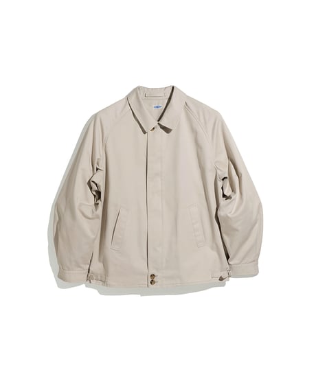 FOUNDOUR _ T/C TWILL ZIP UP BLOUSON ( Sand Beige )