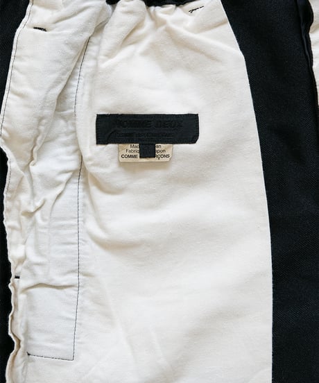 COMME des GARÇONS HOMME DEUX _ Polyester Serge Garment Dye Short Pants